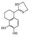 2-(5,6-dihydroxy-1,2,3,4-tetrahydro-1-naphthyl)imidazoline