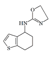 2-(4,5,6,7-tetrahydro-1-benzothiophen-4-ylamino)-2-oxazoline