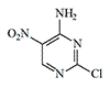 2-chloro-6-amino-5-nitro-pyrimidine